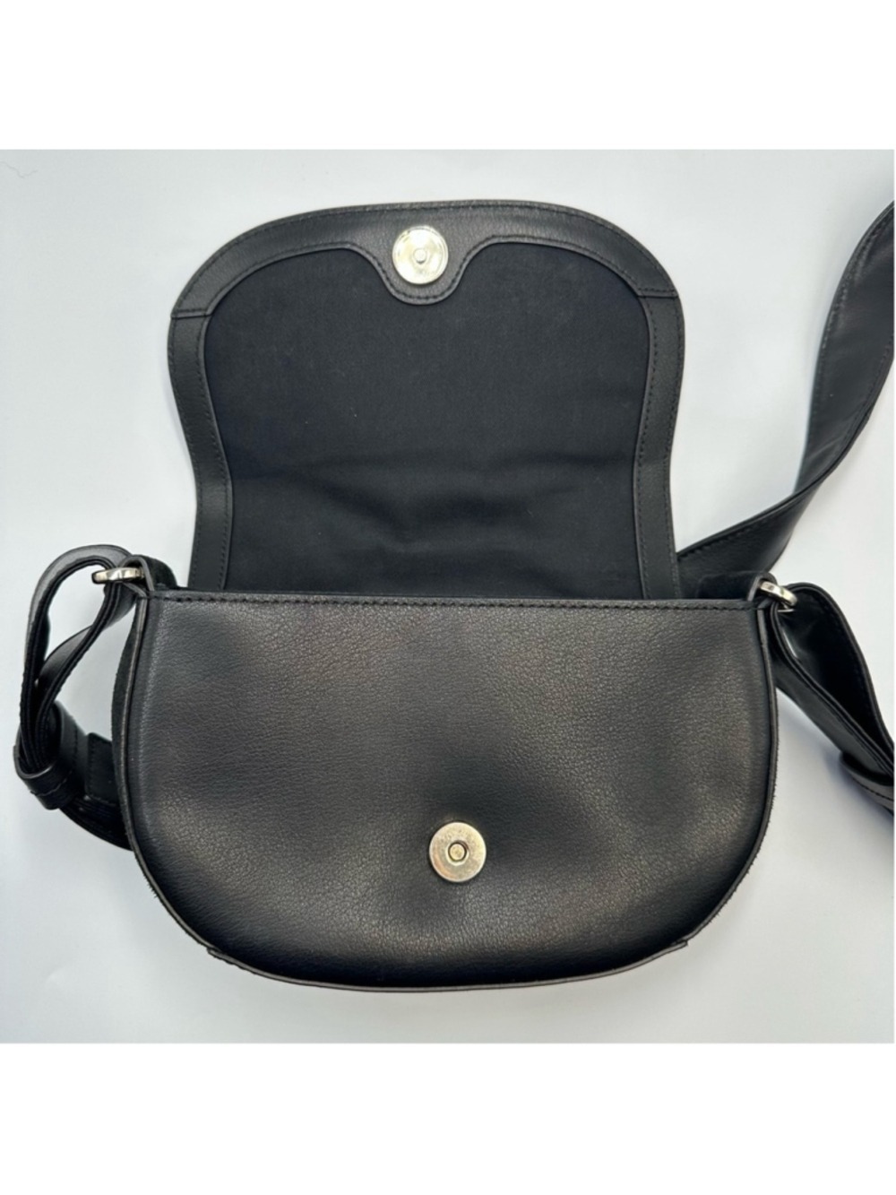 Ted Baker Women's Equenia Equestrian Mini Cross Body Bag Black Leather - Picture 8 of 16